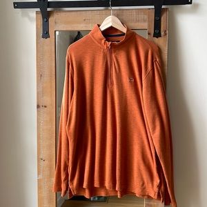 Fish Hippie Co. Quarter Zip Pullover Sweater Size XL